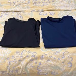 Lot of Boys Long Sleeve Dri Fit Shirts- size Large 14/16